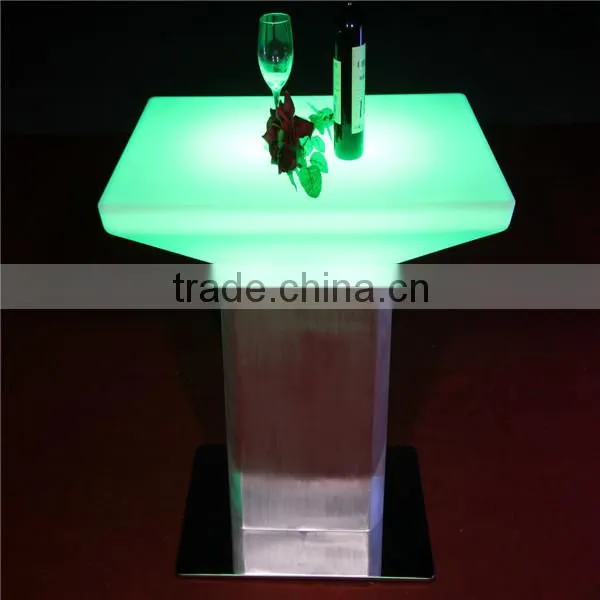 Indoor Led Table and Chair Furniture Led Table Furniture With Led photo-3
