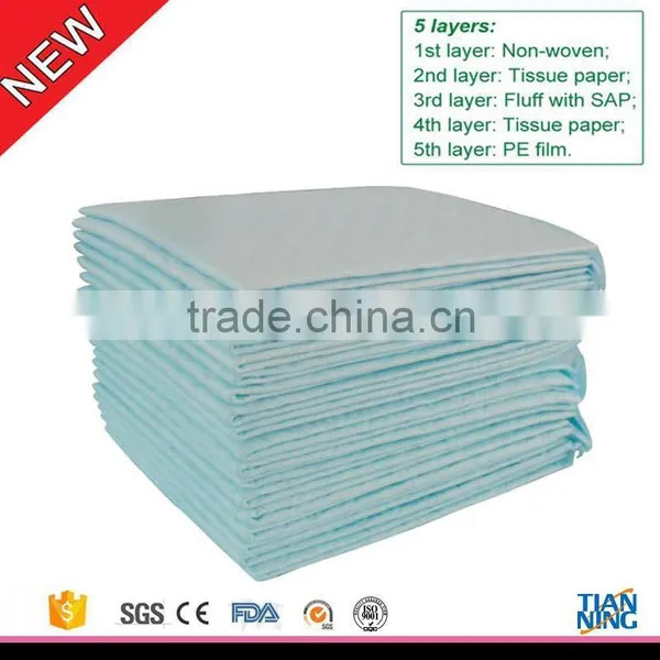 Hospital Disposable Underpad Manufacturer, Incontinence Bed Pad, Disposable photo-4