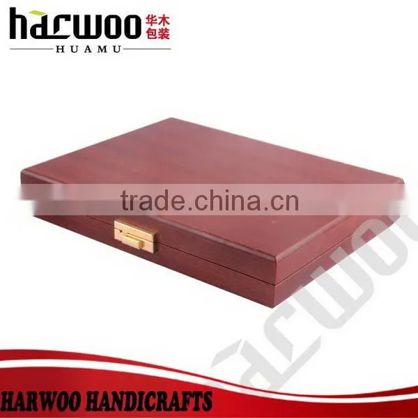 wood jewelry box/wood powder box