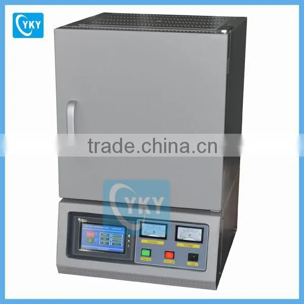 1600C LCD Touch Panel 4.7"*4.7"*5" Chamber Ceramic Sintering Muffle Furnace photo-1