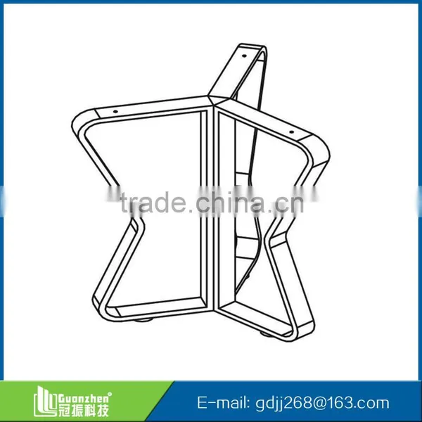 Metal Frame Conference Table, Modern Conference Table, Sytlish Conference Table GZ-89-5-1 photo-3