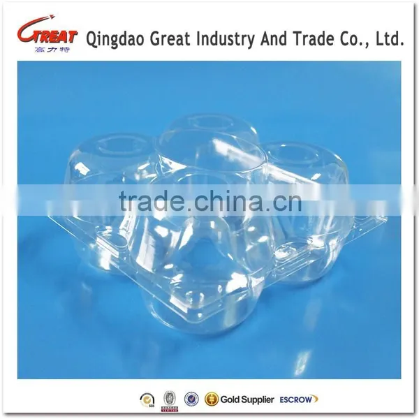Disposable Plastic Fruit Apple Packaging Tray 4 Apples Packaging Tray Quality Choice photo-3