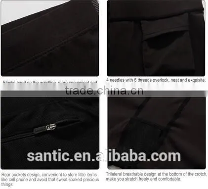 2015 Santic Men's Running 1/2 Tights photo-4