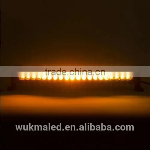 21.5inch 120W Amber/White Led Work Light Bar SPOT FLOOD Offroad 4WD UTE ATV SUV photo-5