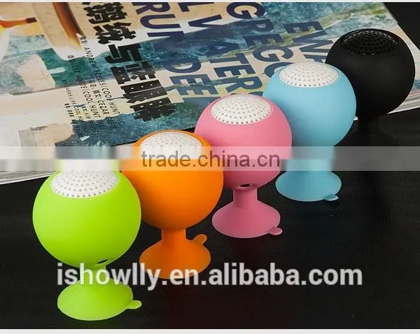 Suction Cup Speaker Mini OEM Order is Accepted