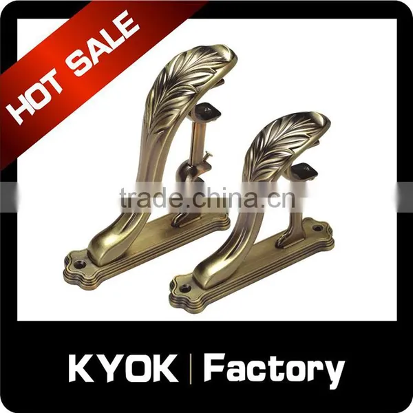 KYOK Curtain Decor Accessories 22mm Curtain Rod,Speedy Extendable Bracket for 28mm Curtain Poles photo-2