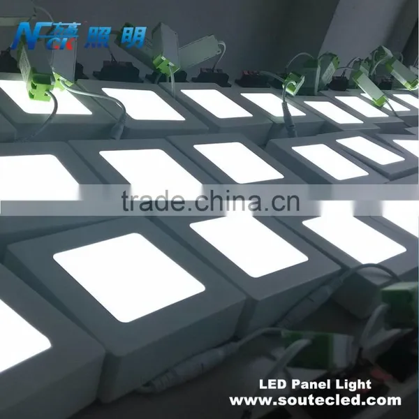 Surface Mount 24w Flat Led Panel Light 300X300MM Aluminum Indoor Square Led Light Panel photo-6