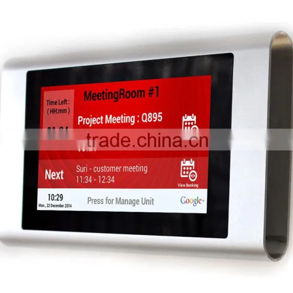 On Wall Surface Install Android POE Tablet For Employee Time Clock System