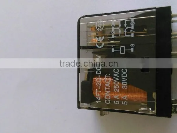 KONTRON JQX-14FT Plug-in 5/8 Pin 5/16A Relay photo-4