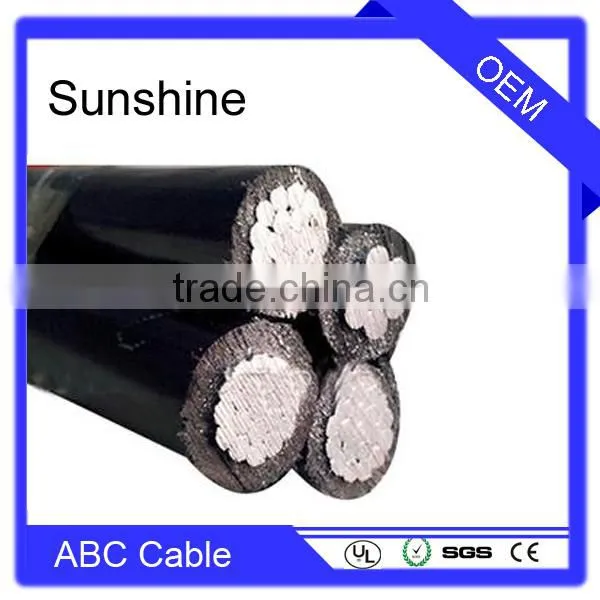 ABC Aluminum Cable AAC Wire Triplex Service Drop Cable photo-4