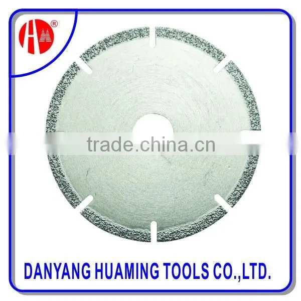 Vacuum Brazed Diamond Dry Cutting Saw Blade for Sanstone