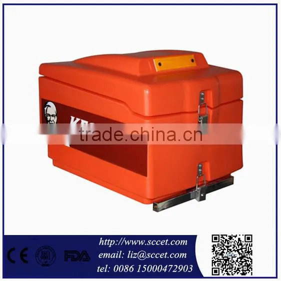 45L Insulated Box for Delivery Fast Food, Plastic PE Food Box for Delivery photo-6