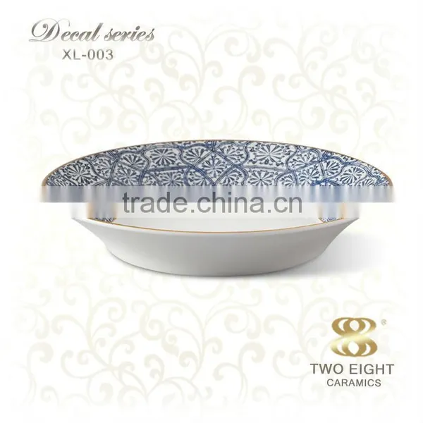 Houseware 2015 Personalized Ceramic Plate With Decal Design