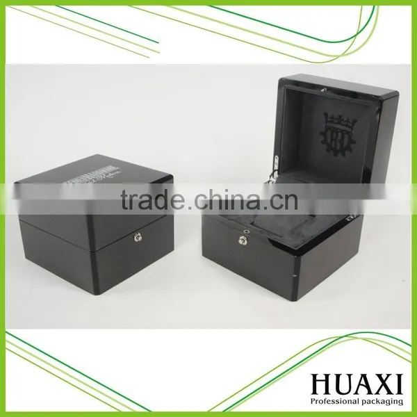 Personalized Custom Luxury Single Wood Watch Boxes photo-3