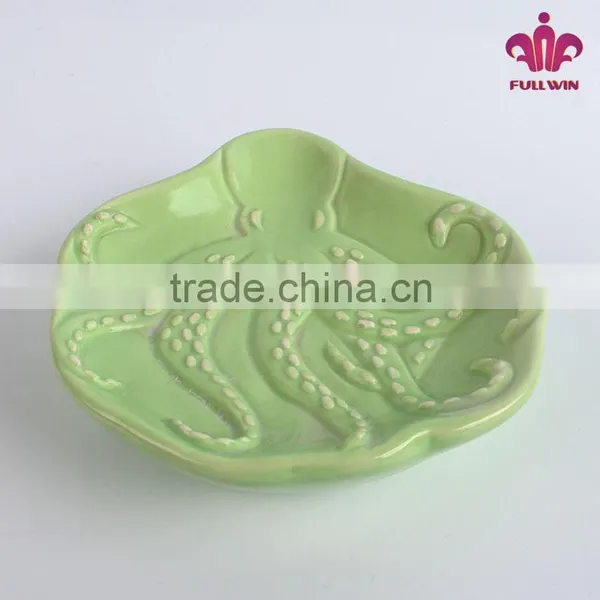 4.5 Inches Direct Sales Hand Painted Ceramic Plate photo-4