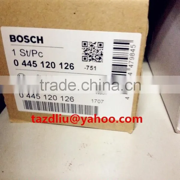 Genuine Common Rail Injector 0445120126 for KOBELCO SK130-8 SK140-8