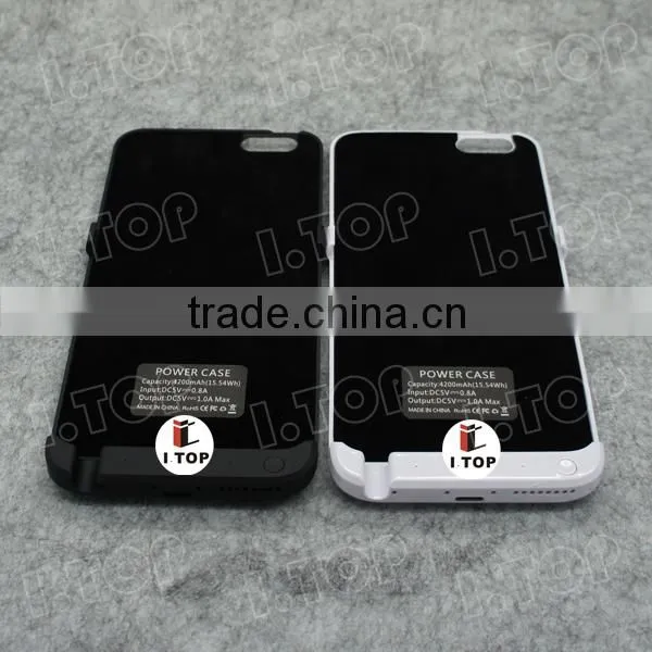 High Quality External Backup Battery Case for IPhone 6 Plus Charger Case photo-5