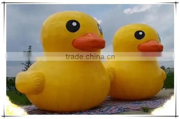 Cheap Giant Inflatable Cartoon Model Big Yellow Rubber Duck photo-3