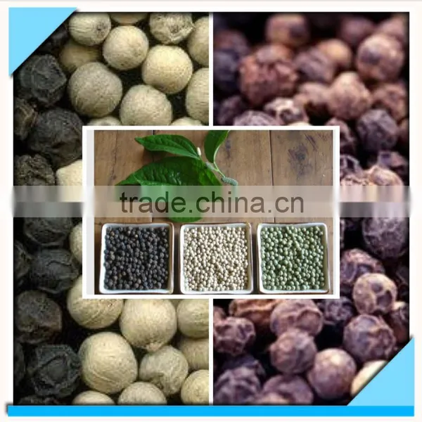 BLACK AND WHITE PEPPER