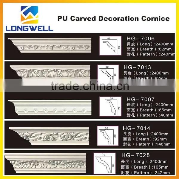 PU Moulding Decorative Mouldings for Paintings