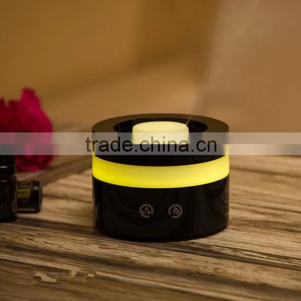 Eco Friendly Air Purifiers With Romantic Colorful Night Light Glass Aroma Diffuser photo-3