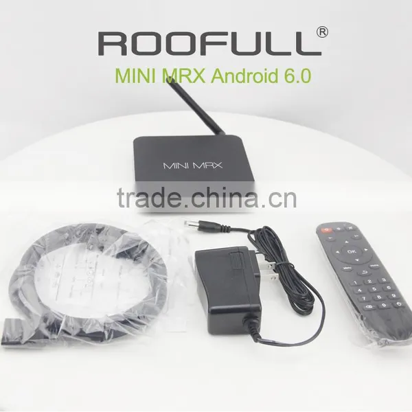 MINI MRX Android TV Box Amlogic S905X With Android 6.0 Marshmallow Mini PC Media Markt Android Smart TV BOX photo-5