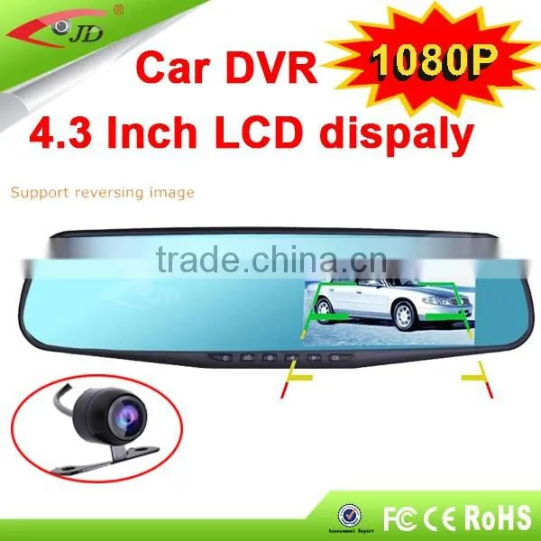 Hot Selling Car Mirror Monitor DVR ,1080 P Car DVR