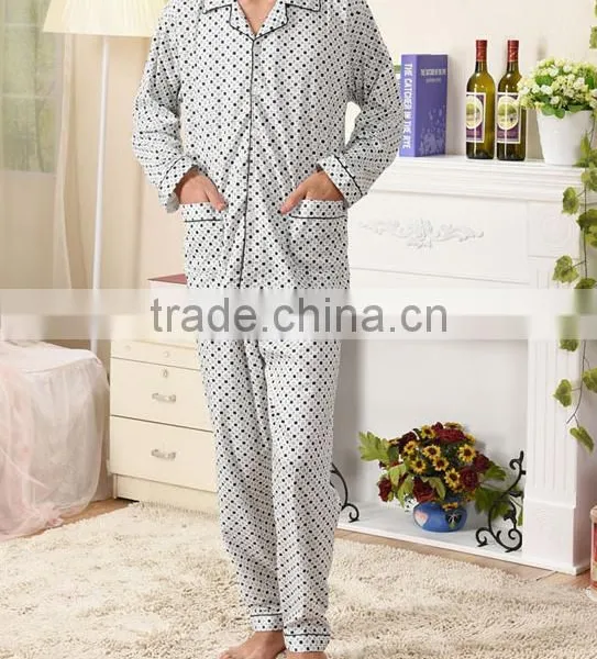 Couple Long Sleeve Printing Pajama Suit photo-6