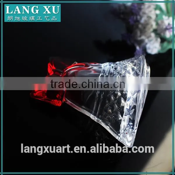 LX-D003 Manufacturer Personalized Christmas Ornament Small Glass Bell Ornaments Molds photo-2