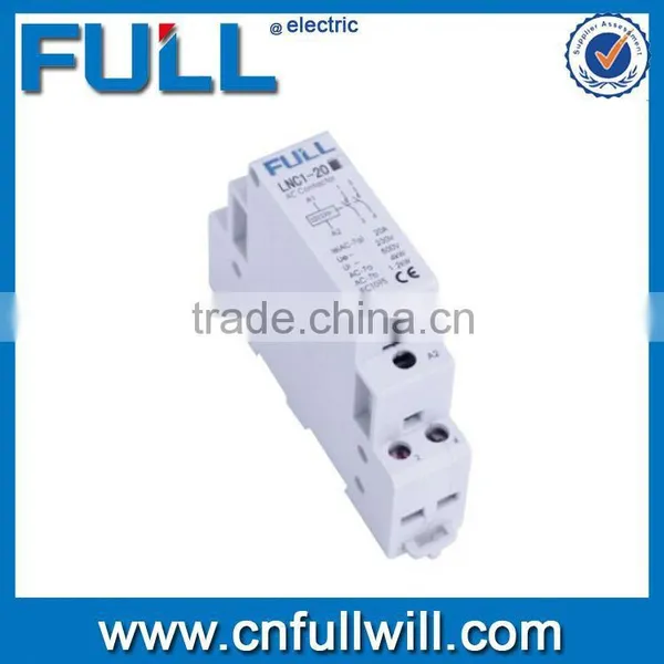 China supplier wholesale LNC1 20A 3 phase 230V ac modular contactor