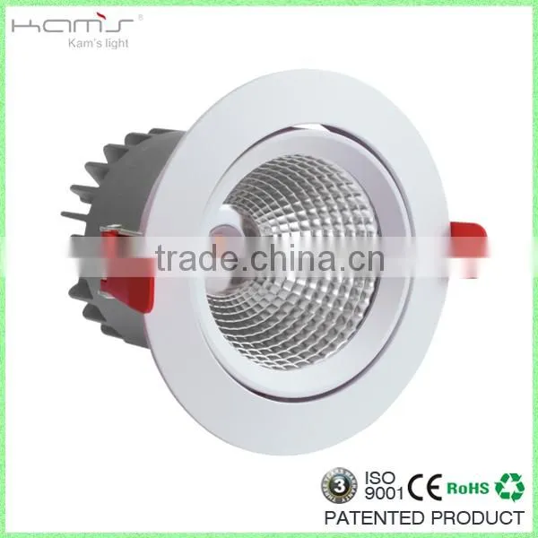 CRI>80 Dimmable Led Recessed Gym Lighting Fixtures 4 Inch Head Led Lights photo-3