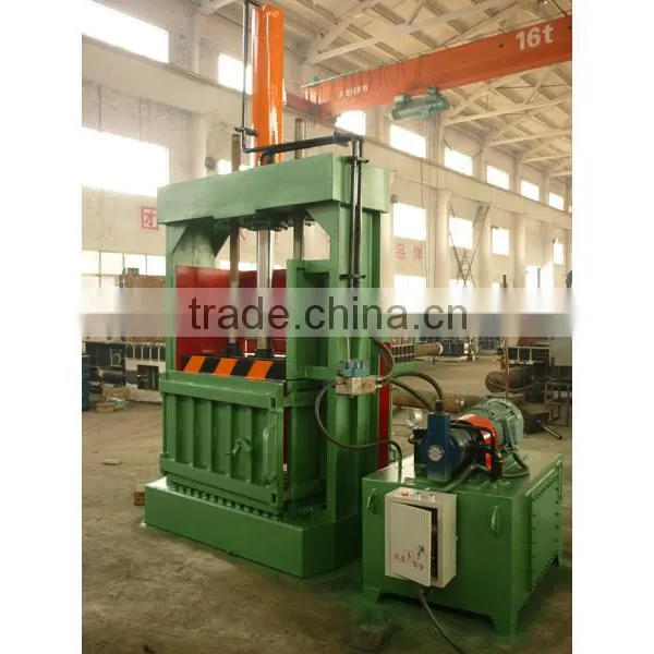 Vertical Waste Paper Scrap Bottle Cardboard Baler Machine for Sale photo-2