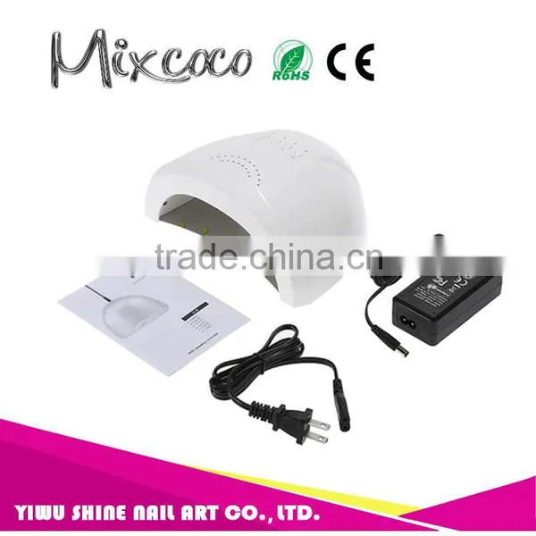 Mixcoco EU Market Sun White Light Nail Dryer 36w uv Led Nail Polish Lamp UV LED Lamp UV Nail Dryer 365+405nm Curing Gel Supplier's Choice