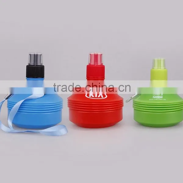 New 650ml Travel PE Scalable Bottle