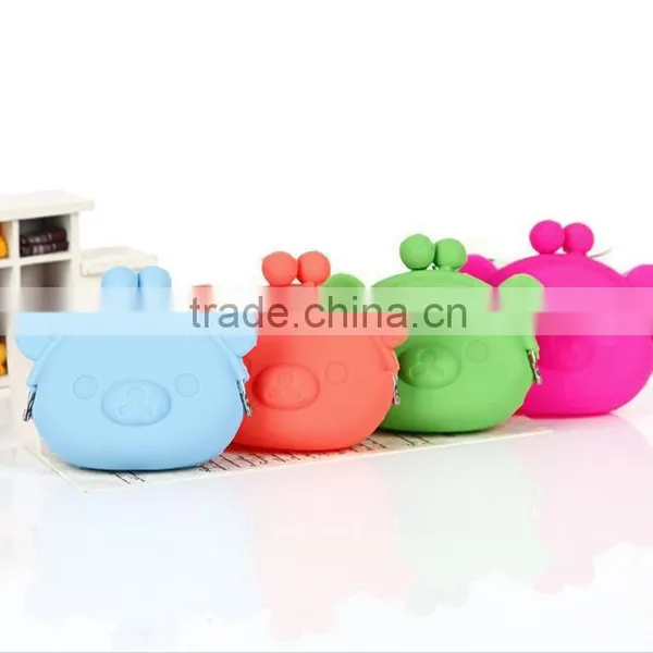 Cheap Silicone Coin Purse/ Wholesale Silicone Coin Pouch in