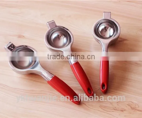 Stainless Steel Silicone Handle Lemon Juicer photo-3