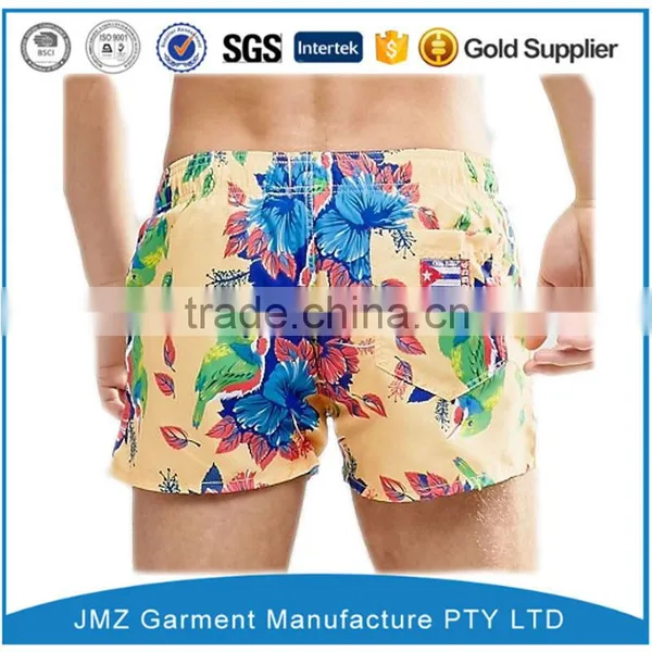 OEM Swim Short for Men Polyester Swimwear With Your Own Logo photo-2