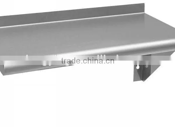 NSF Approval Stainless Steel Wall Shelf / Commercial Shelf