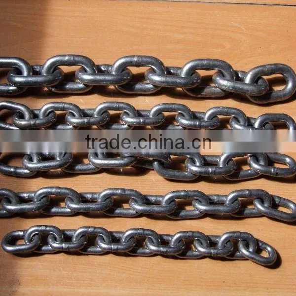 CCS Certificate Black Painted Round Link Chain photo-2