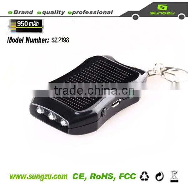 Factory Keychain Mini Solar Charger Made in China