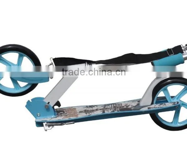 2 Wheel Kick Scooter Adult Kick Scooter 3 Wheel Foot PRO Scooters Two Wheel Roller Skate Space Scooter Parts photo-3