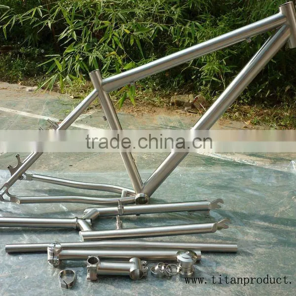 Titanium Bicycle Frame and Parts