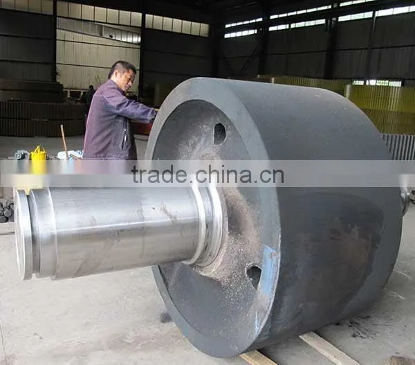 Cement Machinery Compent Support Roller With Shaft photo-2