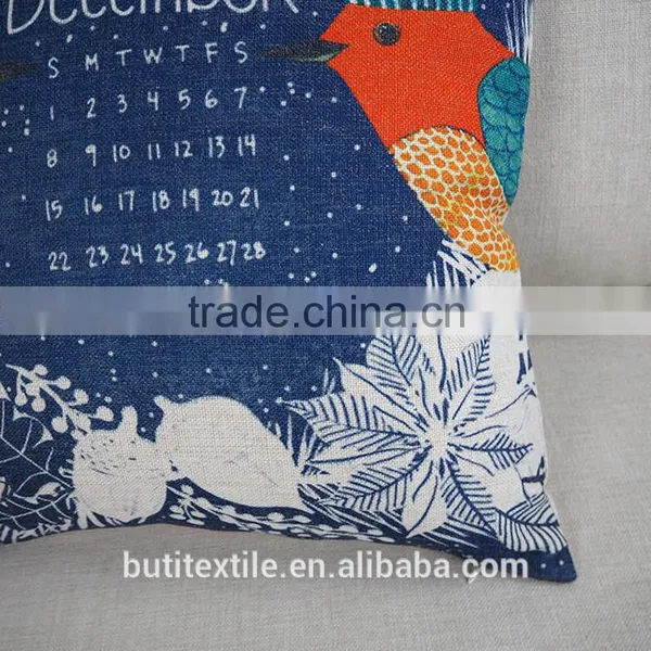Wholesale Housewares Bird Printed Pillow Cases Cover, Square Pillow Cases 18*18inch photo-6