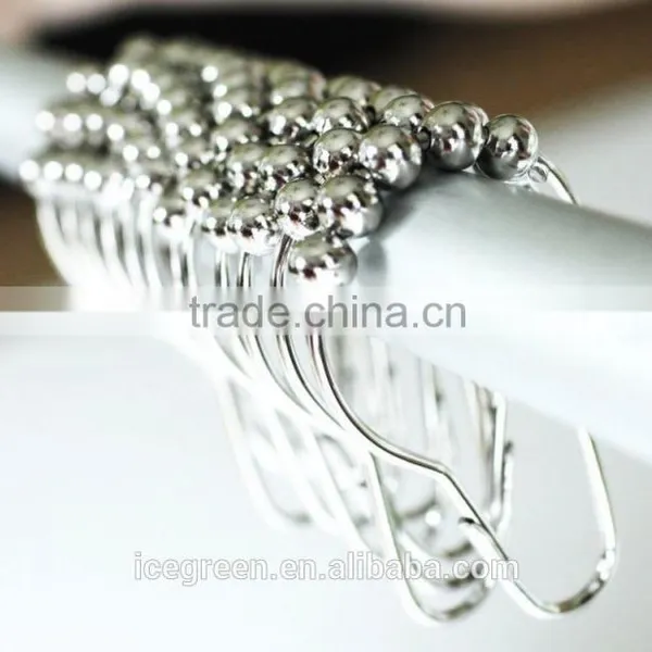 Stainless Steel Shower Curtain Hooks