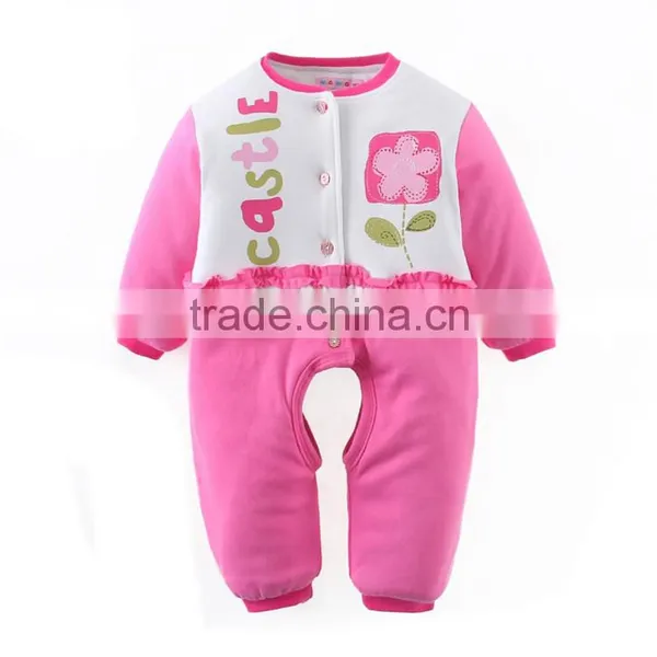 Warm Baby Rompers Pink Blue Yellow Newborn Turkey Wholesale Children Clothes photo-5