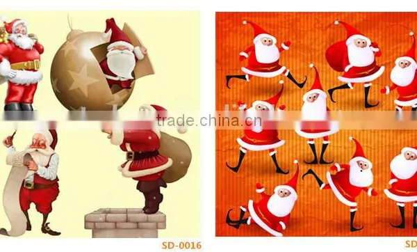 Home Decoral Cartoon Christmas Paintings for Kids photo-5