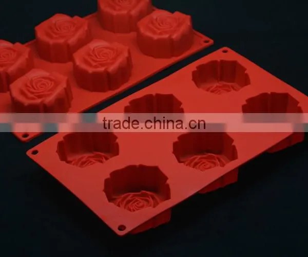 8 Cavity Silicone DIY Molds for Handmade Soap Cake Pudding photo-3
