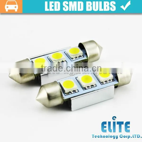 Super Quality Roof Lights Canbus 39mm 3smd LED Reading Light photo-4