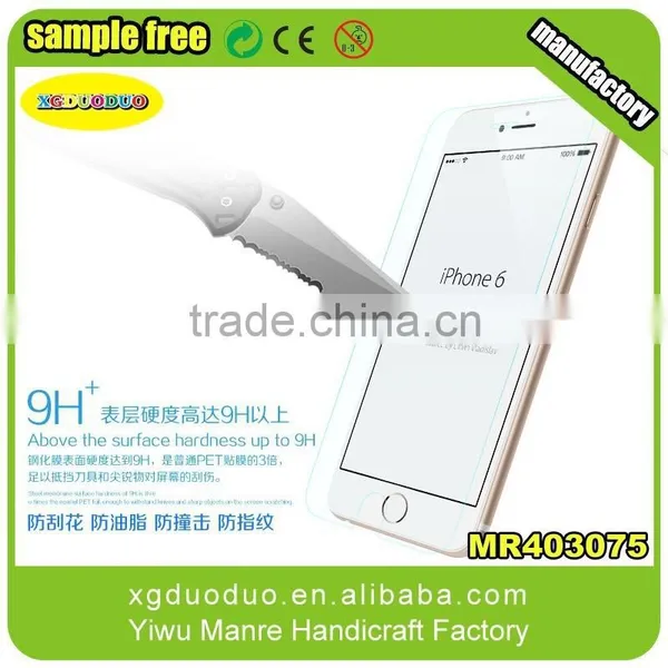 0.26mm 9H Hardness Anti Glare Anti-Scratch Mobile Phone Color Tempered Glass Screen Protector for IPhone 5 5c 5s photo-3